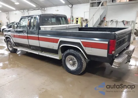 1986 Ford F250 из США, поврежденный, VIN 1FTHX2519GKB51638